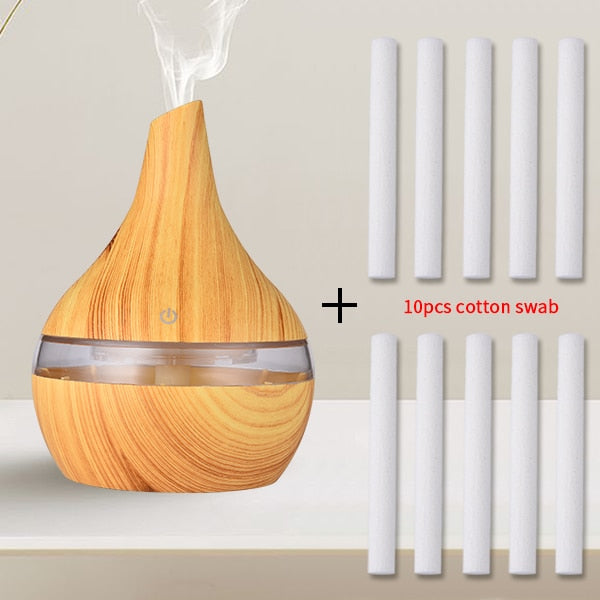 Wood Ultrasonic Air Humidifier