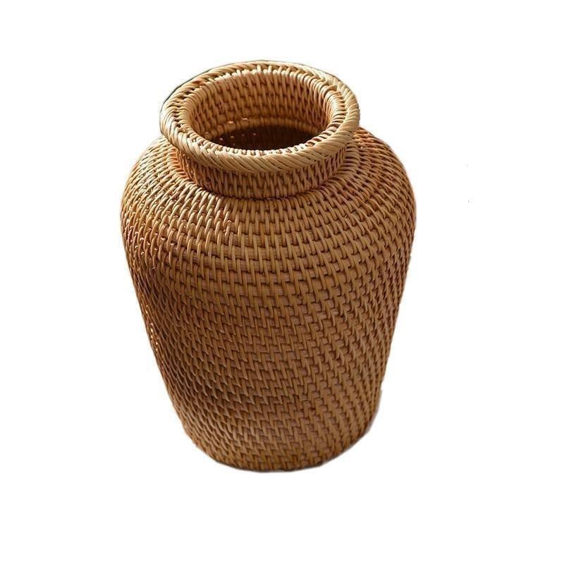 Rattan Hand Woven Vase